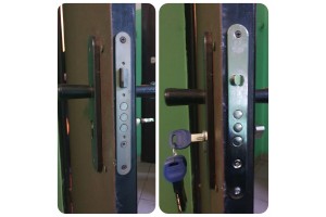 Замена дверного замка во входной металлической двери